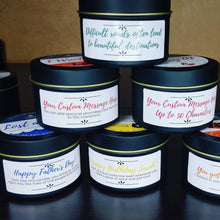 Load image into Gallery viewer, Customizable Energize Tin Candle